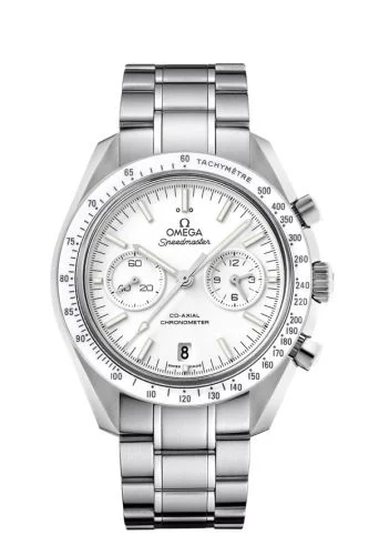 Omega - 311.30.44.51.04.001 Speedmaster Moonwatch Co-Axial Stainless Steel / White / Bracelet