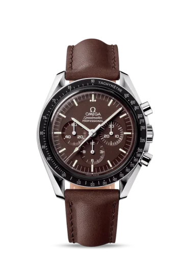 Omega - 311.32.42.30.13.001 Speedmaster Professional Moonwatch Chocolate / Strap