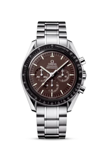 Omega - 311.30.42.30.13.001 Speedmaster Professional Moonwatch Chocolate / Bracelet