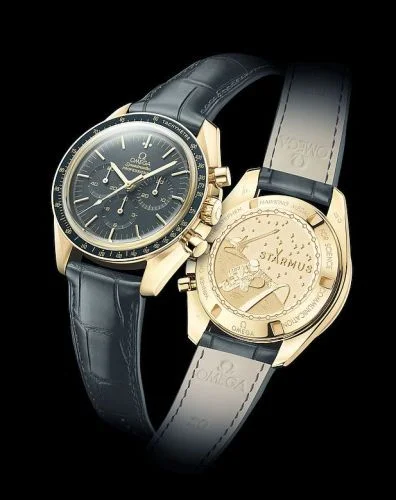 Omega - 311.63.42.03.01.001 Speedmaster Moonwatch Professional Yellow Gold / Starmus
