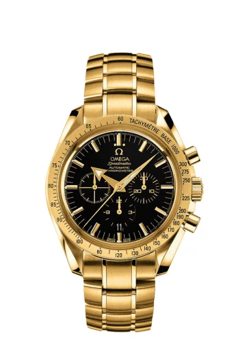 Omega - 3151.50.00 Speedmaster Broad Arrow Yellow Gold / Black / Bracelet
