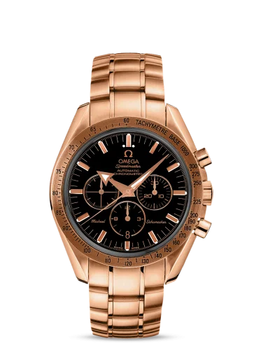 Omega - 3659.50.31 Speedmaster Broad Arrow Red Gold / Black / Michael Schumacher