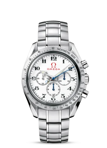 Omega - 321.10.42.50.04.001 Speedmaster Co-Axial Stainless Steel / White / Bracelet / Olympic Collection