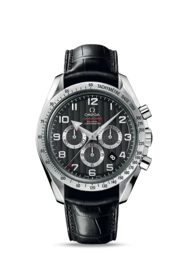 Omega - 321.13.44.50.01.001 Speedmaster Broad Arrow 44.25 Stainless Steel / Black Stripes