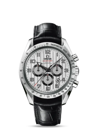 Omega - 321.13.44.50.02.001 Speedmaster Broad Arrow 44.25 Stainless Steel / Silver Stripes