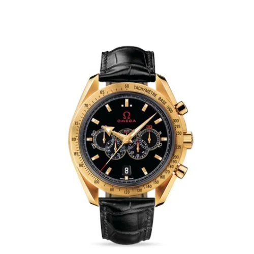 Omega Omega - 321.53.44.52.01.002 Speedmaster Co-Axial Yellow Gold / Black / Olympic Collection