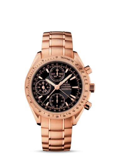 Omega - 323.50.40.44.01.001 Speedmaster Day-Date 40 Red Gold / Black / Bracelet