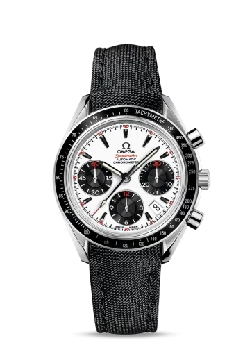 Omega Omega - 323.32.40.40.04.001 Speedmaster Date 40 Stainless Steel / Panda / Cordura