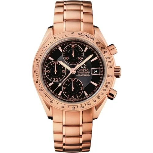 Omega - 323.50.40.40.01.001 Speedmaster Date 40 Red Gold / Black / Bracelet