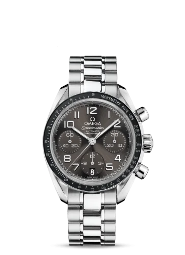 Omega Speedmaster Date 38 Stainless Steel / Grey / Bracelet