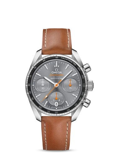Omega - 324.32.38.50.06.001 Speedmaster Co-Axial 38 Stainless Steel / Grey / Strap
