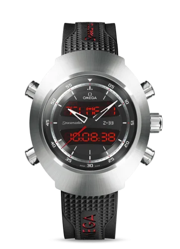 Omega - 325.92.43.79.01.001 Spacemaster Z-33 Titanium / Black / Rubber