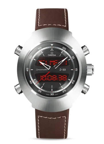 Omega - 325.92.43.79.01.002 Spacemaster Z-33 Titanium / Black / Leather