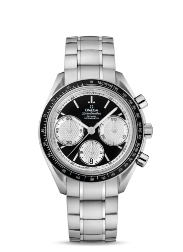 Omega - 326.30.40.50.01.002 Speedmaster Racing Co-Axial Chronograph Stainless Steel / Inverted Panda / Bracelet