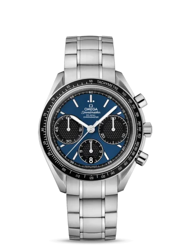 Omega - 326.30.40.50.03.001 Speedmaster Racing Co-Axial Chronograph Stianless Steel / Blue / Bracelet
