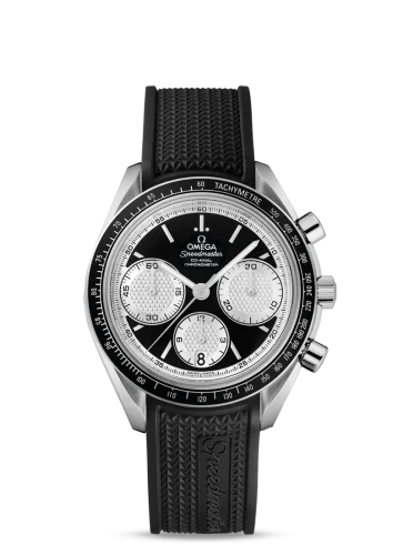 Omega - 326.32.40.50.01.002 Speedmaster Racing Co-Axial Chronograph Stainless Steel / Inverted Panda / Rubber