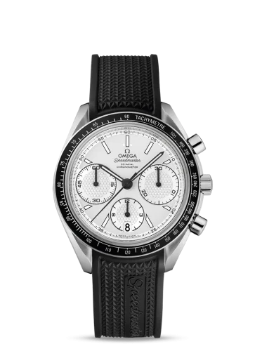 Omega - 326.32.40.50.02.001 Speedmaster Racing Co-Axial Chronograph Stainless Steel / Silver / Rubber