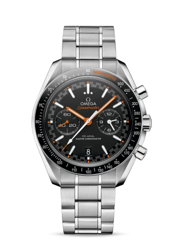 Omega - 329.30.44.51.01.002 Speedmaster Racing Master Co-Axial Stainless Steel / Black / Orange / Bracelet