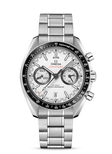 Omega - 329.30.44.51.04.001 Speedmaster Racing Master Co-Axial Stainless Steel / White / Bracelet