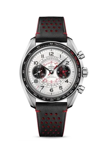 Omega - 329.32.43.51.02.001 Speedmaster Chronoscope Master Chronometer Stainless Steel / Silver / Calf