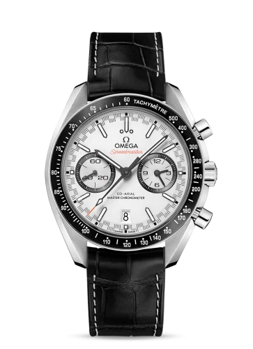 Omega - 329.33.44.51.04.001 Speedmaster Racing Master Co-Axial Stainless Steel / White / Alligator
