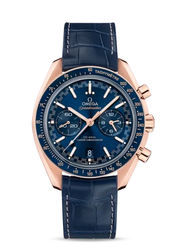 Omega Omega - 329.53.44.51.03.001 Speedmaster Racing Master Co-Axial / Sedna / Blue / Alligator