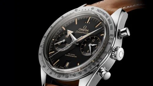 Omega Omega - 331.12.42.51.01.002 Speedmaster 57 Co-Axial Stainless Steel / Black Vintage