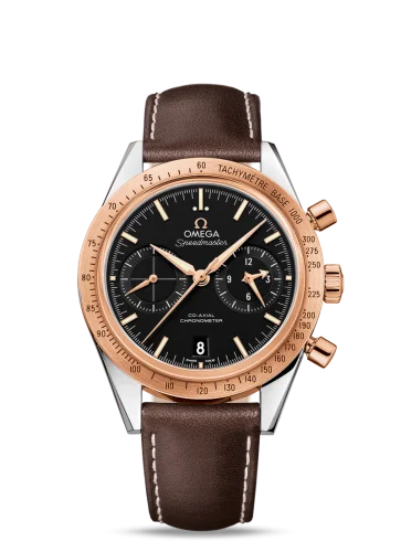 Omega - 331.22.42.51.01.001 Speedmaster 57 Co-Axial Stainless Steel / Red Gold / Black