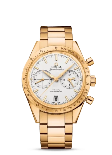 Omega Omega - 331.50.42.51.02.001 Speedmaster 57 Co-Axial Yellow Gold / Silver / Bracelet