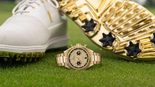 Omega Omega - 331.50.42.51.08.001 Speedmaster 57 Co-Axial Yellow Gold / Rory McIlroy / Bracelet