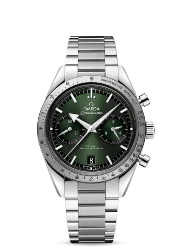 Omega - 332.10.41.51.10.001 Speedmaster 57 Master Chronometer 40.5 Stainless Steel / Green / Bracelet