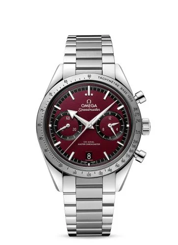 Omega - 332.10.41.51.11.001 Speedmaster 57 Master Chronometer 40.5 Stainless Steel / Red / Bracelet