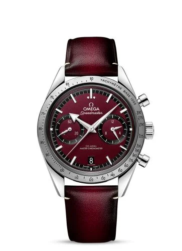 Omega - 332.12.41.51.11.001 Speedmaster 57 Master Chronometer 40.5 Stainless Steel / Red / Bracelet