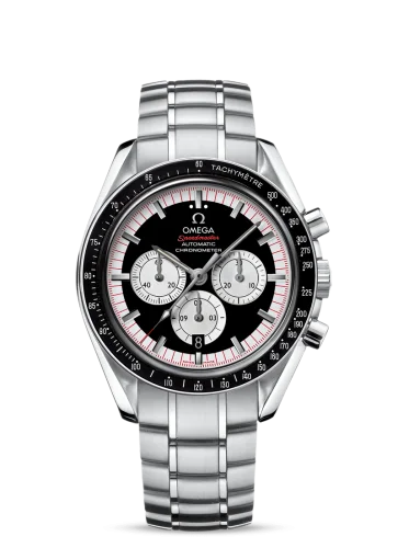 Omega - 3507.51.00 Speedmaster Michael Schumacher Stainless Steel / Black / Bracelet / The Legend Panda