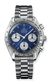Omega - 3510.82.00 Speedmaster Reduced Stainless Steel / Blue Inverted Panda / Bracelet / Japan