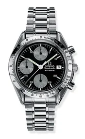 Omega Omega - 3511.50.00 Speedmaster Date 39 Stainless Steel / Black - Silver / Bracelet