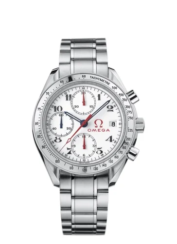 Omega Omega - 3513.20.00 Speedmaster Date 40 Stainless Steel / White / Bracelet / Olympic Los Angeles 1932