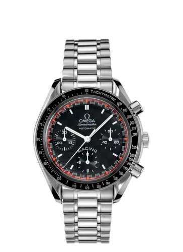 Omega - 3518.50.00 Speedmaster Reduced Stainless Steel / Black / Bracelet / Michael Schumacher