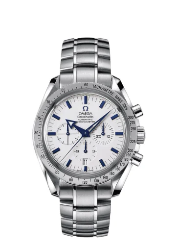 Omega - 3551.20.00 Speedmaster Broad Arrow Stainless Steel / White / Bracelet