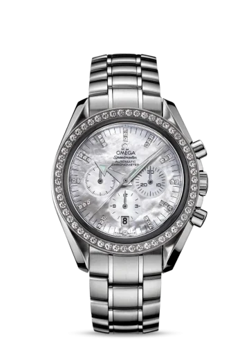 Omega - 3555.75.00 Speedmaster Broad Arrow Stainless Steel / Diamond / MOP / Bracelet