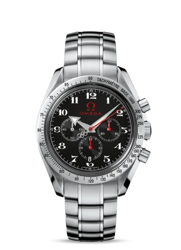 Omega - 3557.50.00 Speedmaster Broad Arrow Stainless Steel / Black / Bracelet / Olympic Timeless