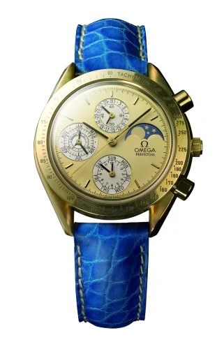 Omega Omega - 3650.10.20 Speedmaster Perpetual Calendar Yellow Gold / Champagne /