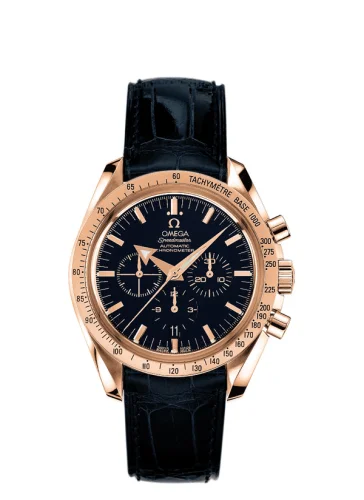 Omega - 3653.80.33 Speedmaster Broad Arrow Red Gold / Blue