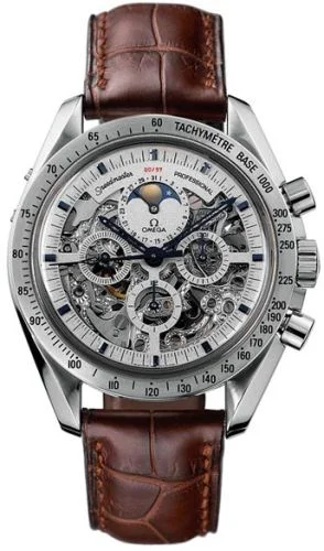 Omega Omega - 3688.30.32 Speedmaster Professional Moonphase Platinum / Skeleton