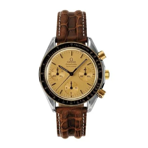 Omega - 3710.10.12 Speedmaster Reduced Stainless Steel / Yellow Gold / Champagne