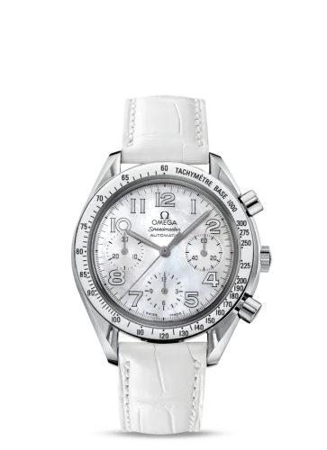 Omega - 3834.70.36 Speedmaster Reduced Ladies Stainless Steel / MOP / White