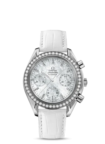 Omega - 3835.77.36 Speedmaster Reduced Ladies Stainless Steel / Diamond / MOP