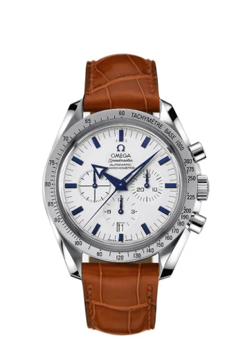 Omega - 3851.20.12 Speedmaster Broad Arrow Stainless Steel / White