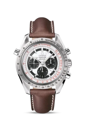 Omega Omega - 3882.31.37 Speedmaster Broad Arrow Co-Axial Rattrapante Stainless Steel / Panda