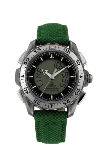 Omega - 3991.50.09 Speedmaster X-33 Titanium / Green Kevlar / 2nd Gen